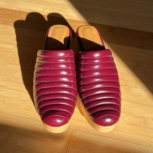 Beklina Clogs in Oxblood